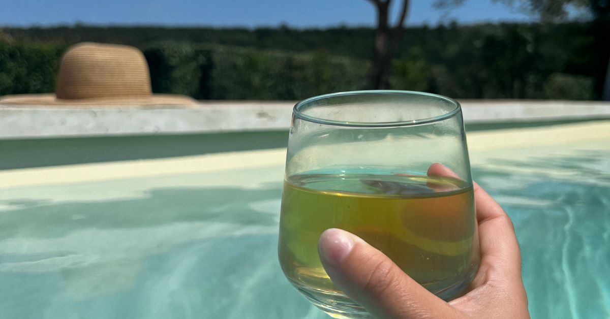 Infusion glacée pour l'été