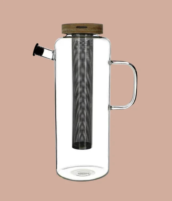 Carafe Infuseur en verre borosilicate - 1,5 L - Près des Reines