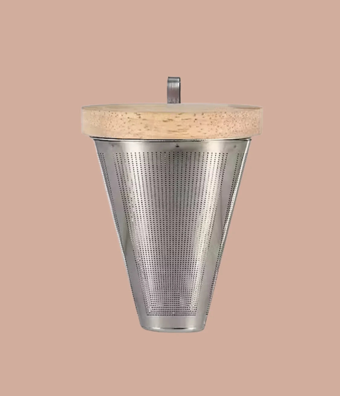 Infuseur à thé et infusion avec support en bois - Près des Reines