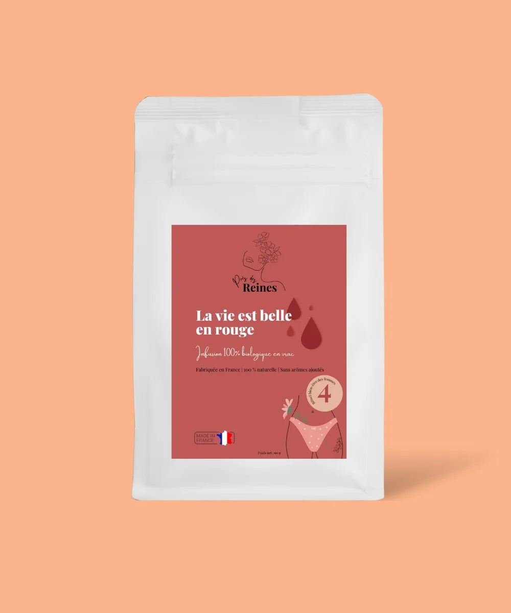 Rituel n°4 - Infusion bio - Règles douloureuses - Près des Reines
