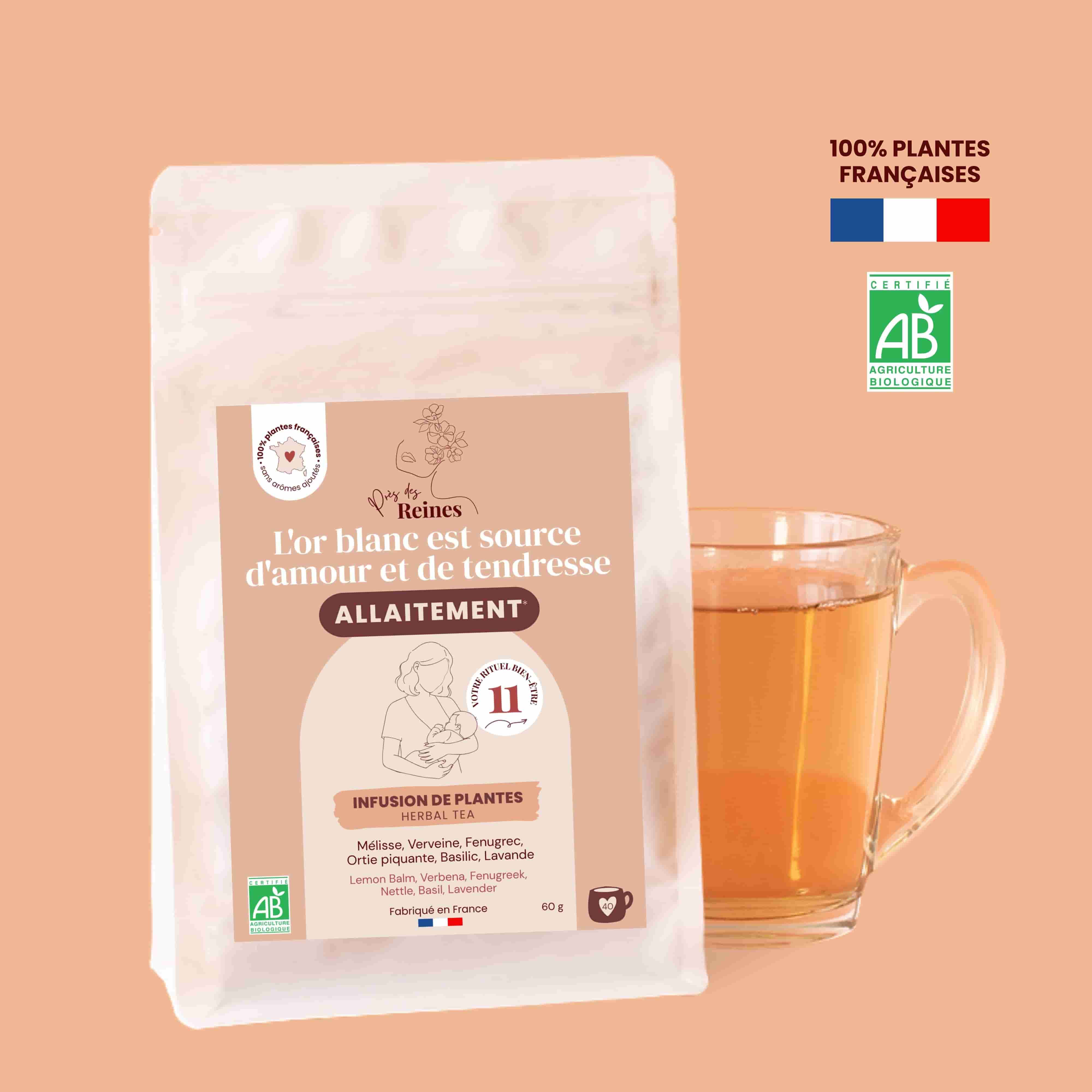 Tisane bio Allaitement - Près des Reines