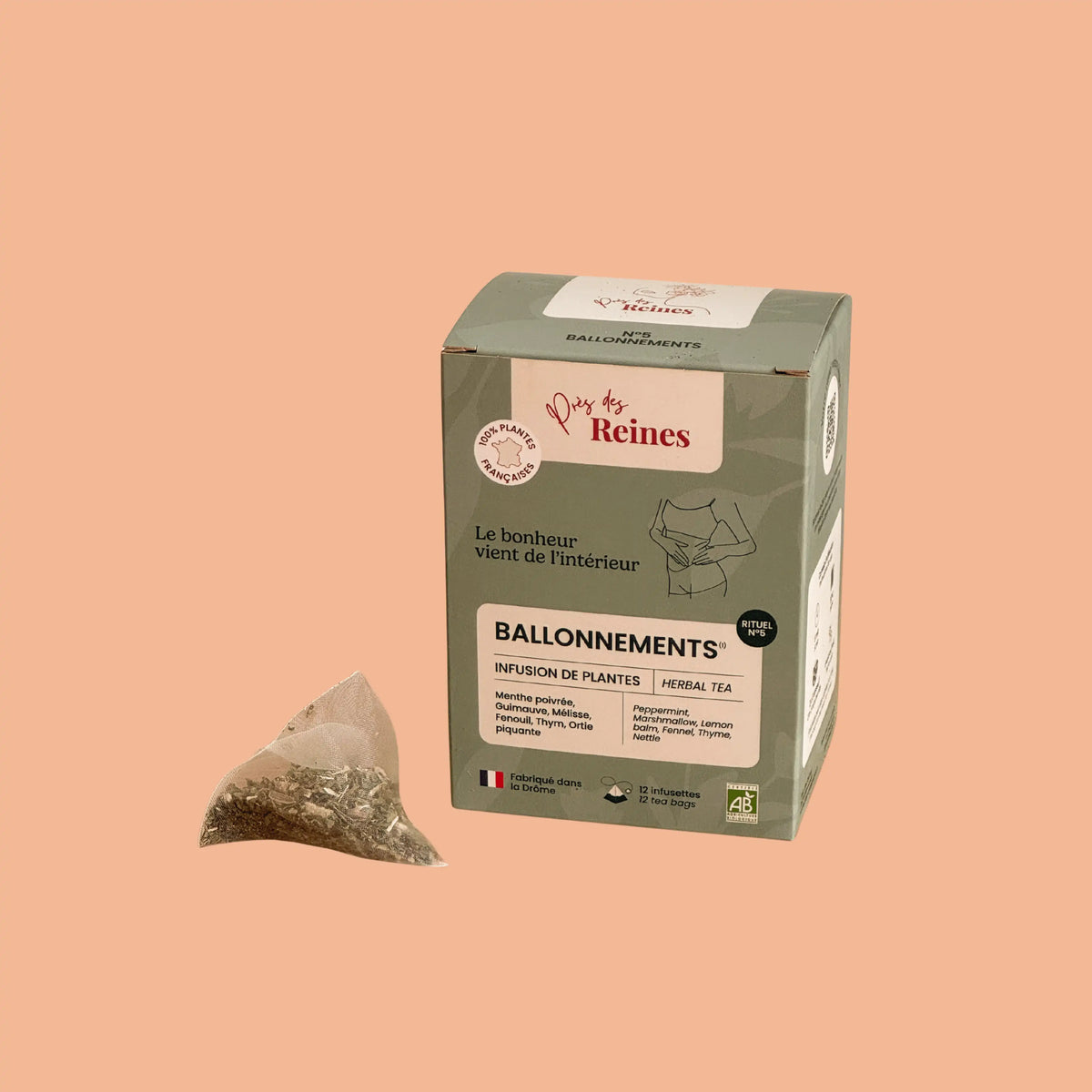 Tisane bio Ballonnement - Sachets