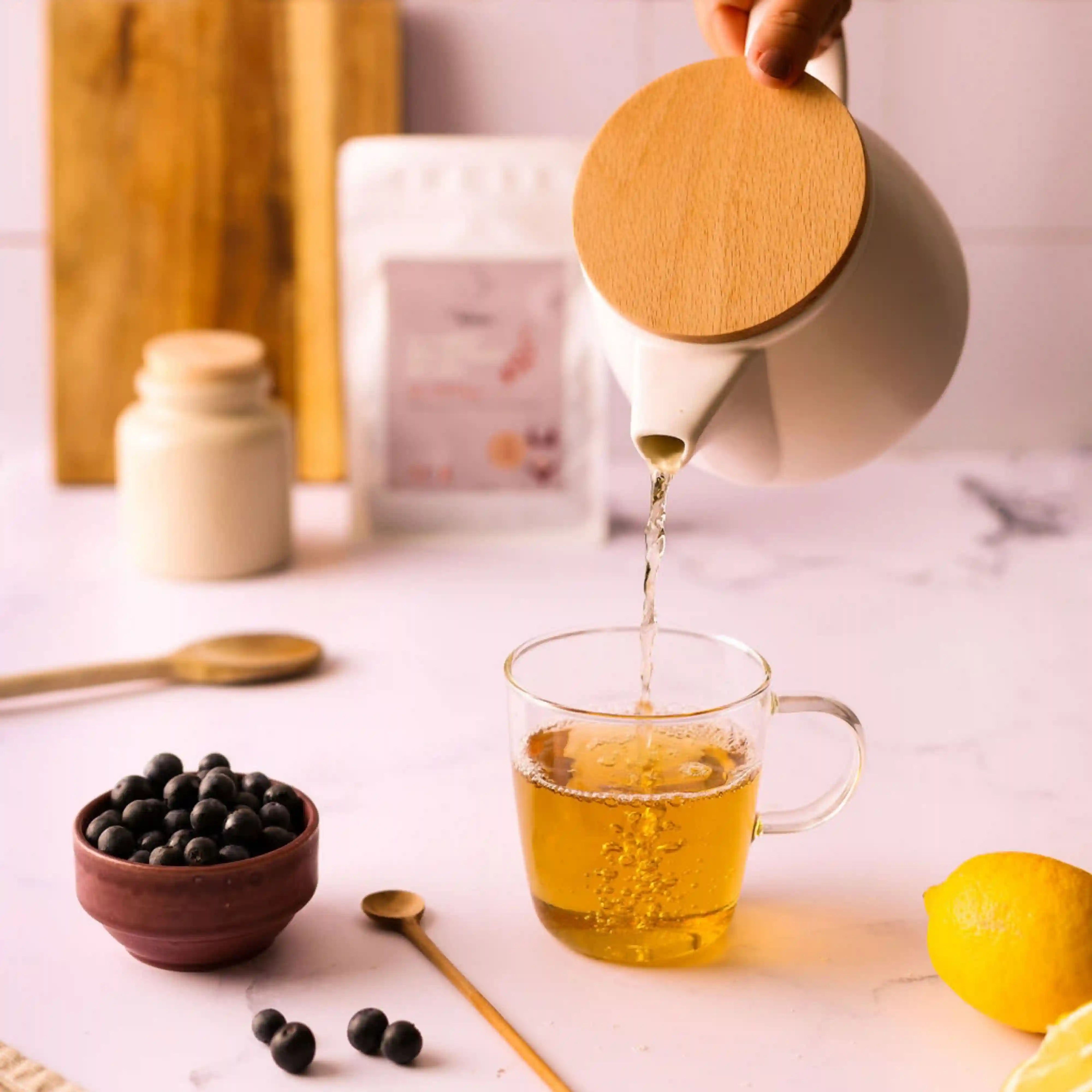 Tisane bio digestion - Ambiance - Près des Reines