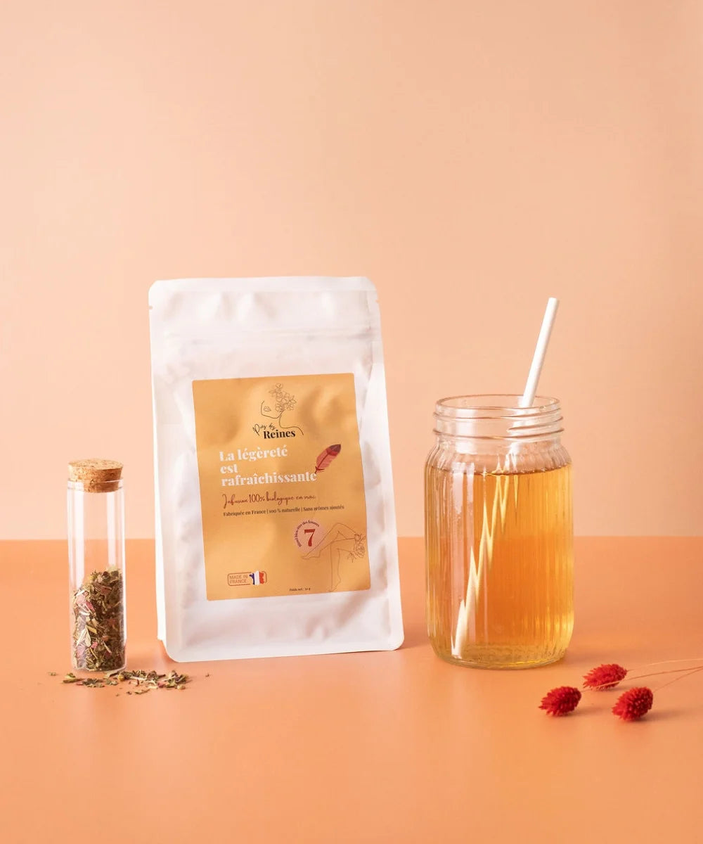 Tisane bio pour les jambes lourdes - près des reines