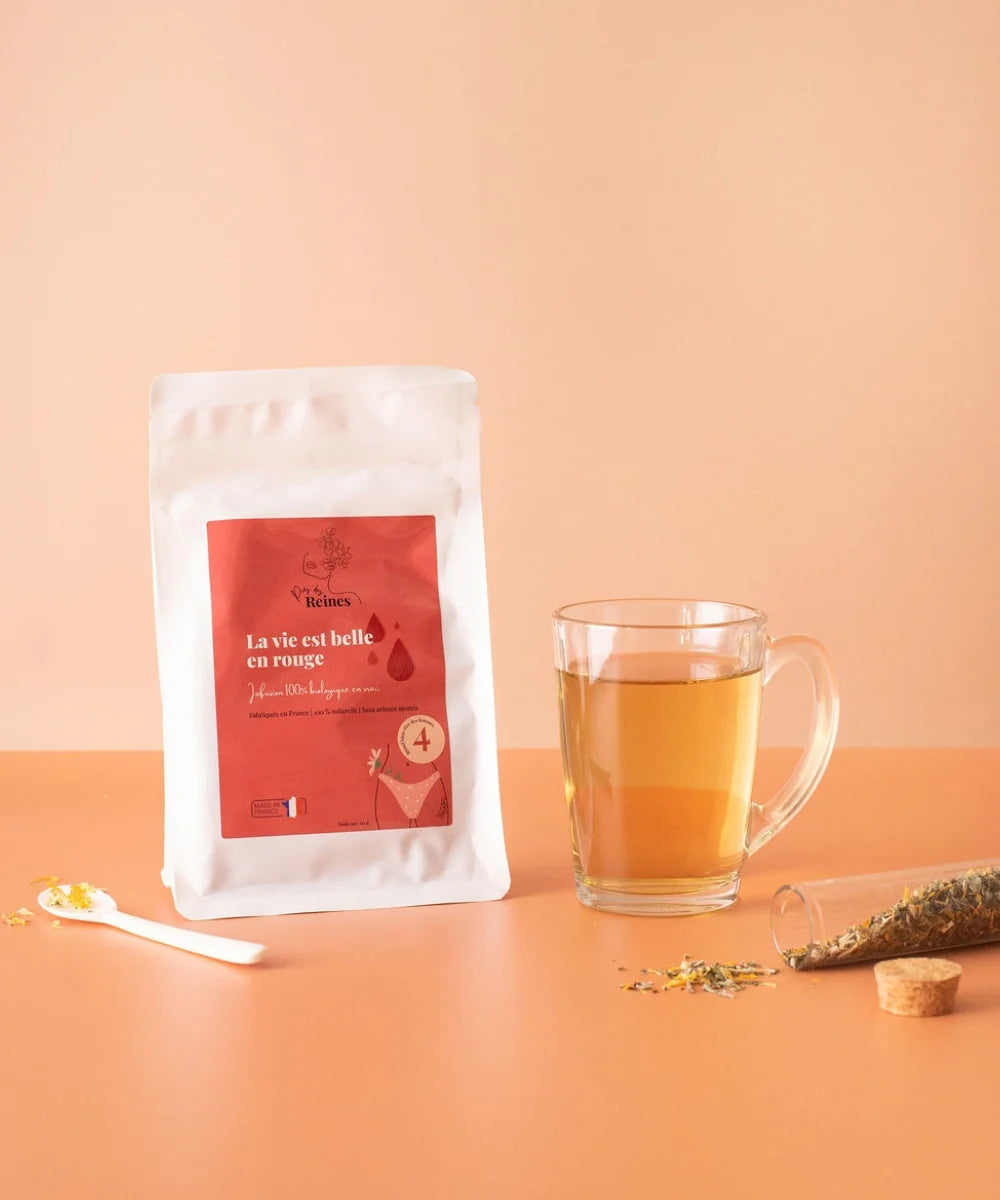 Rituel n°4 - Infusion bio - Règles douloureuses - Près des Reines