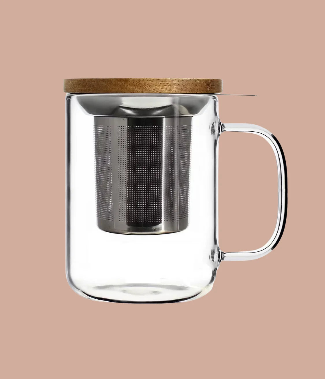 Tisanière en verre borosilicate - 450 ml - Près des Reines