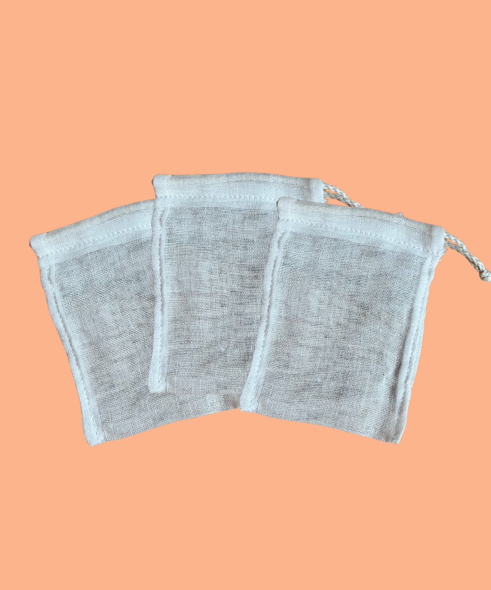 Infuseur à thé, à tisane ou à infusion réutilisable en mousseline - Près des Reines