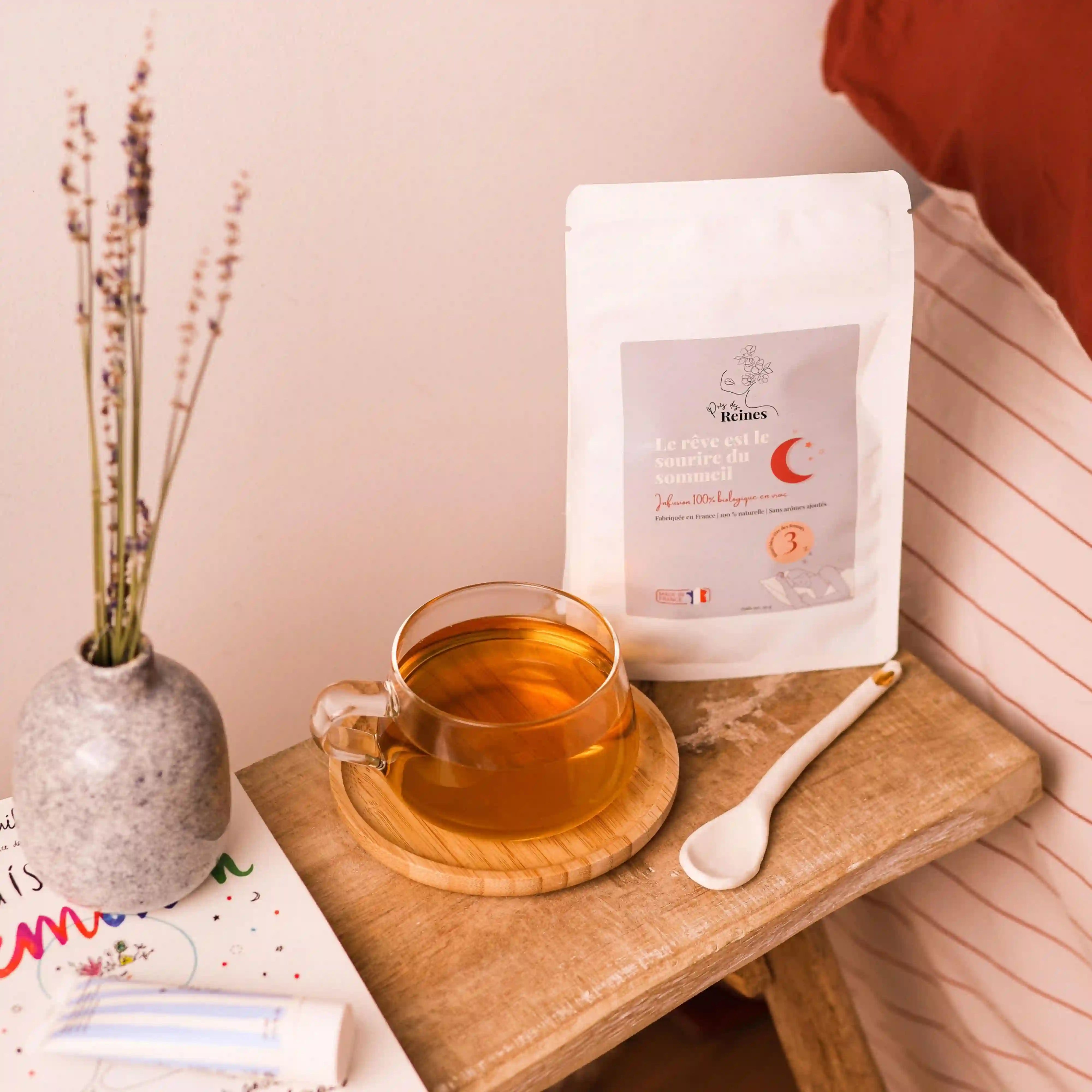 Infusion sommeil - ambiance - Près des Reines