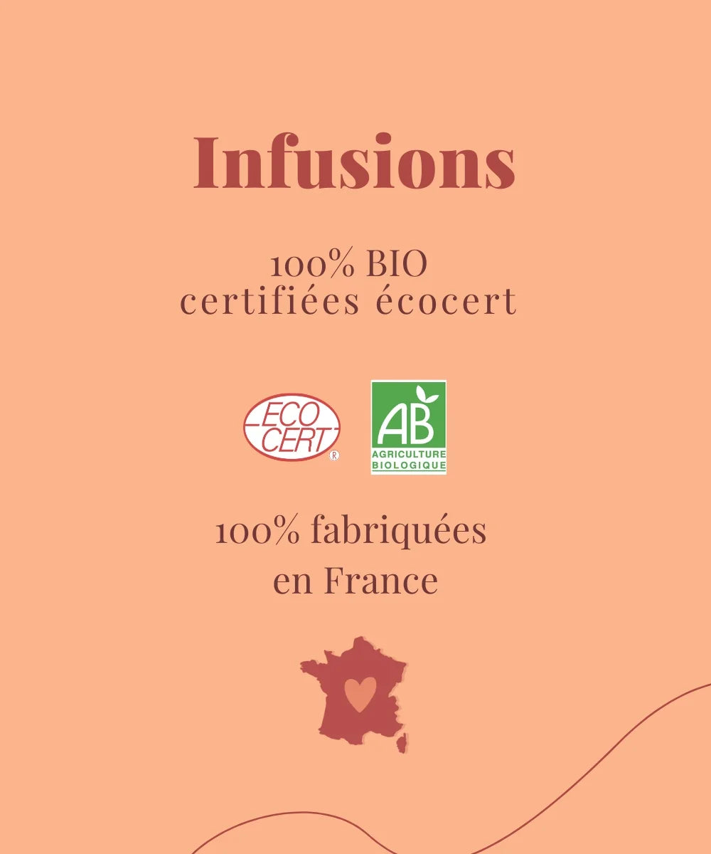 Rituel n°6 - Infusion bio - Migraines - Près des Reines