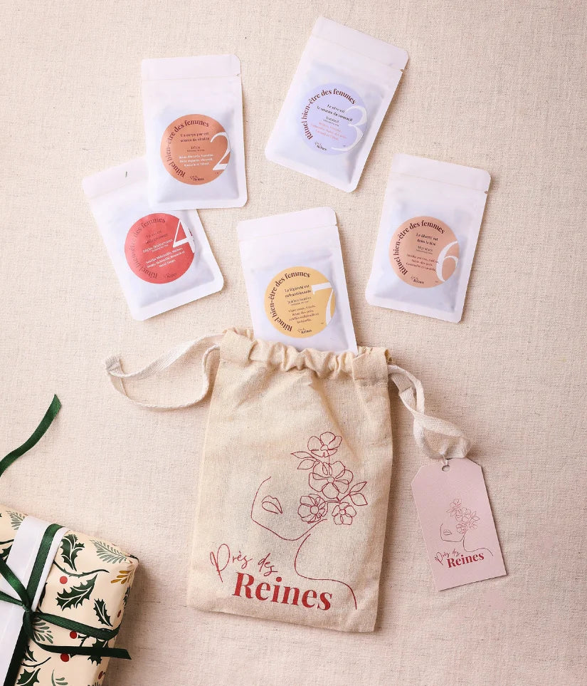 Pochon infusions - 8 infusions en vrac - Près des Reines