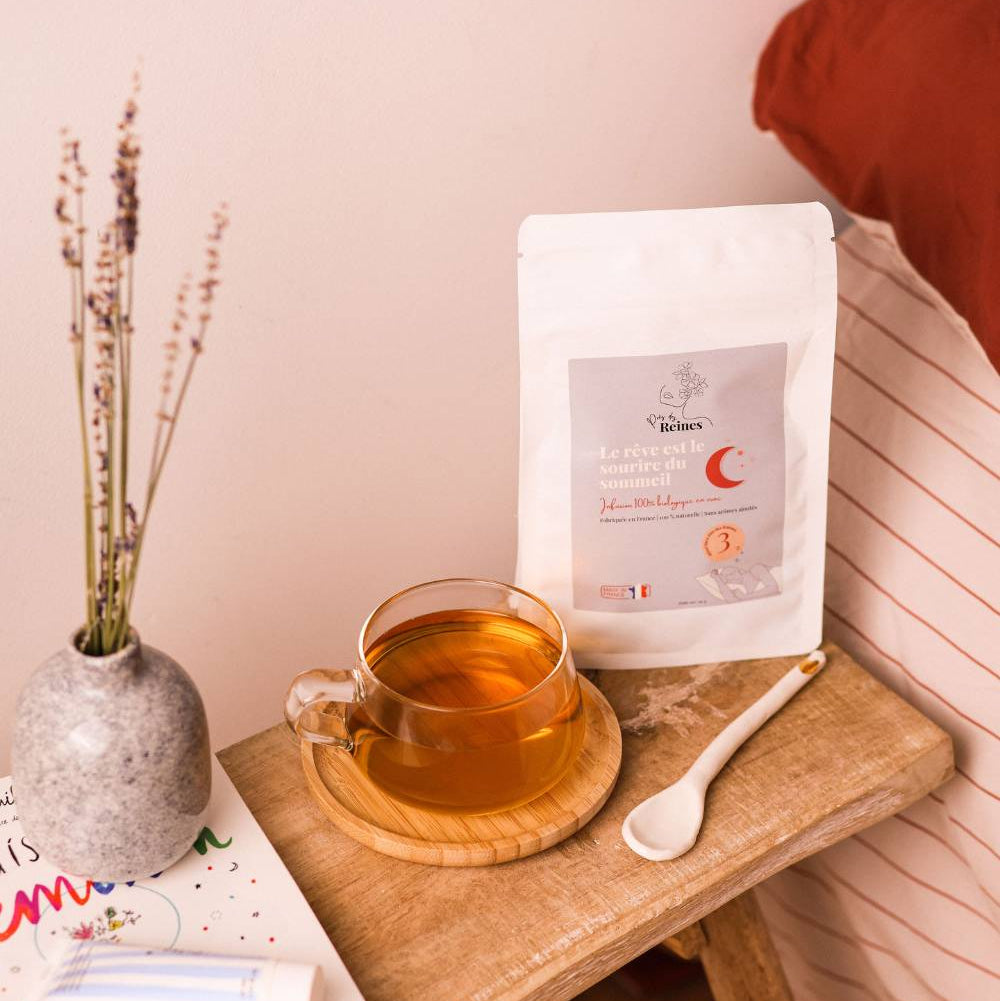 Tisane nuit tranquille bio - Sommeil - Près des Reines