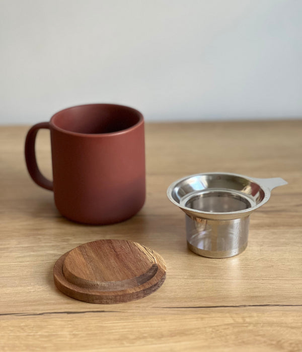 Tisanière en grès - 300 ml - Près des Reines