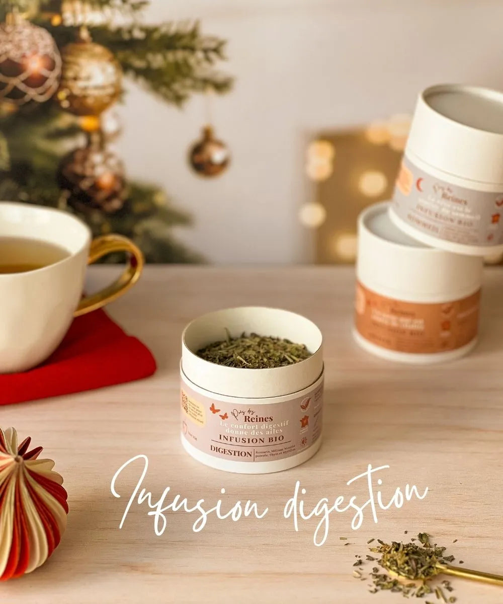 Coffret de Noël : trio de tisanes bien-être