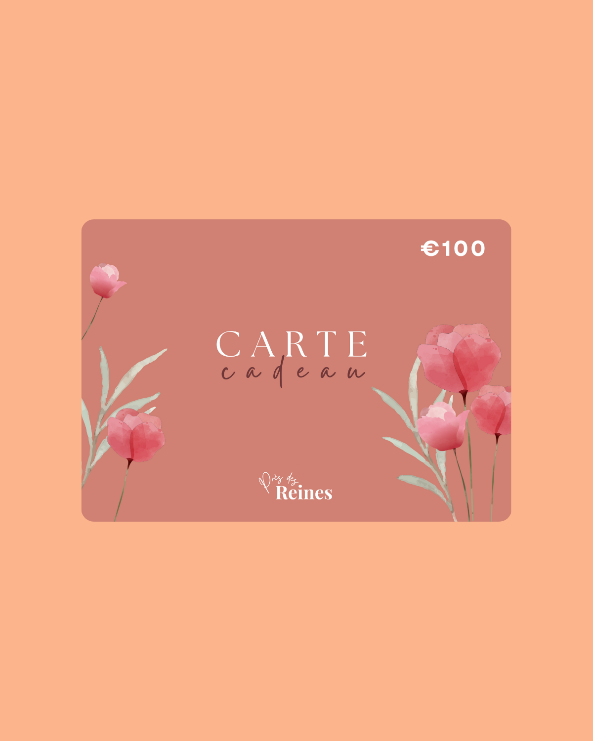 Carte Cadeau Près des Reines - Cadeau Infusion Parfait