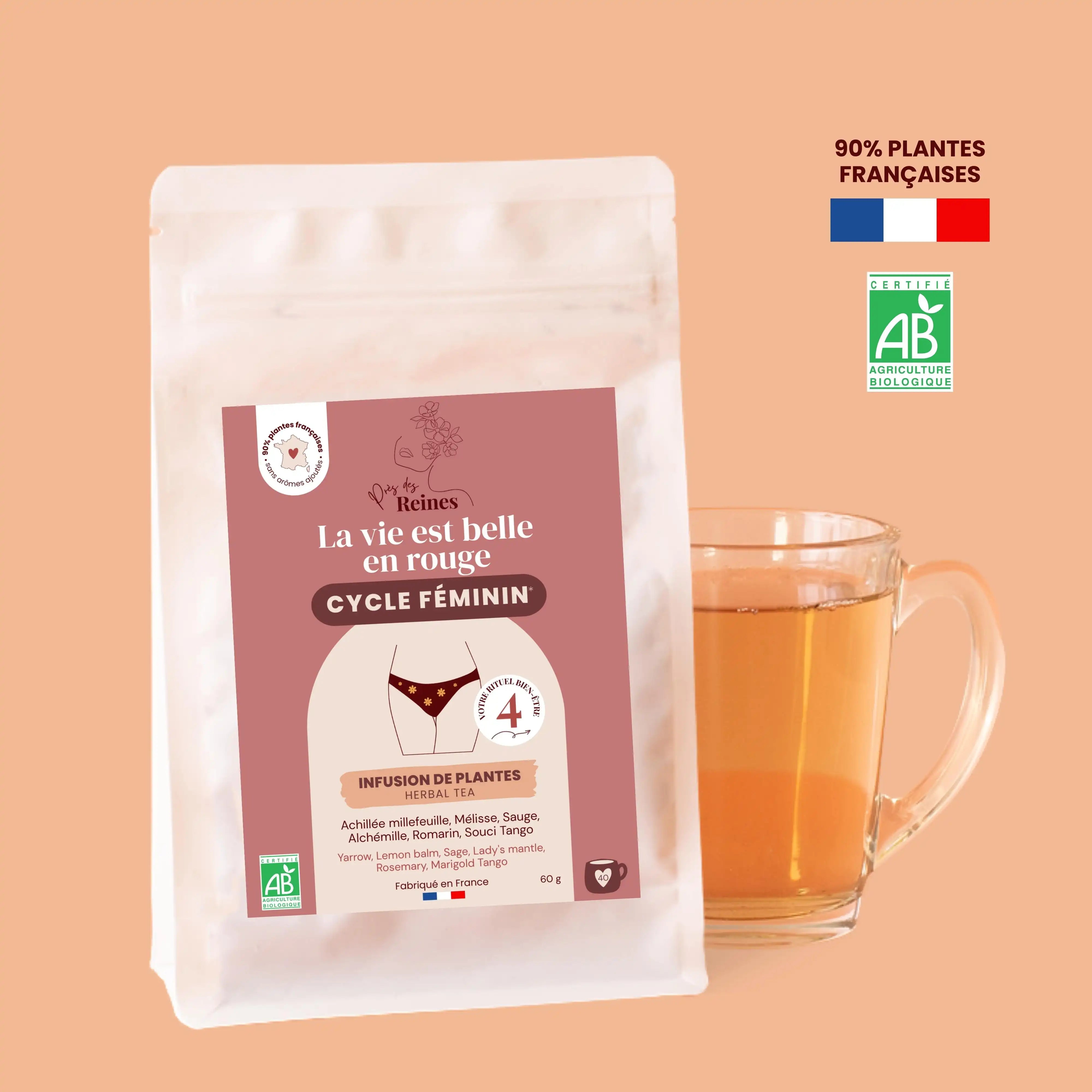 Tisane confort cycle menstruel