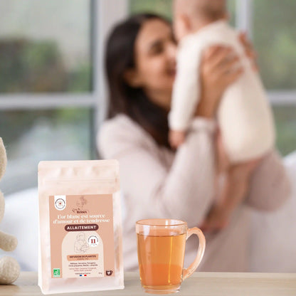 Infusion bio pour l'allaitement - Près des Reines