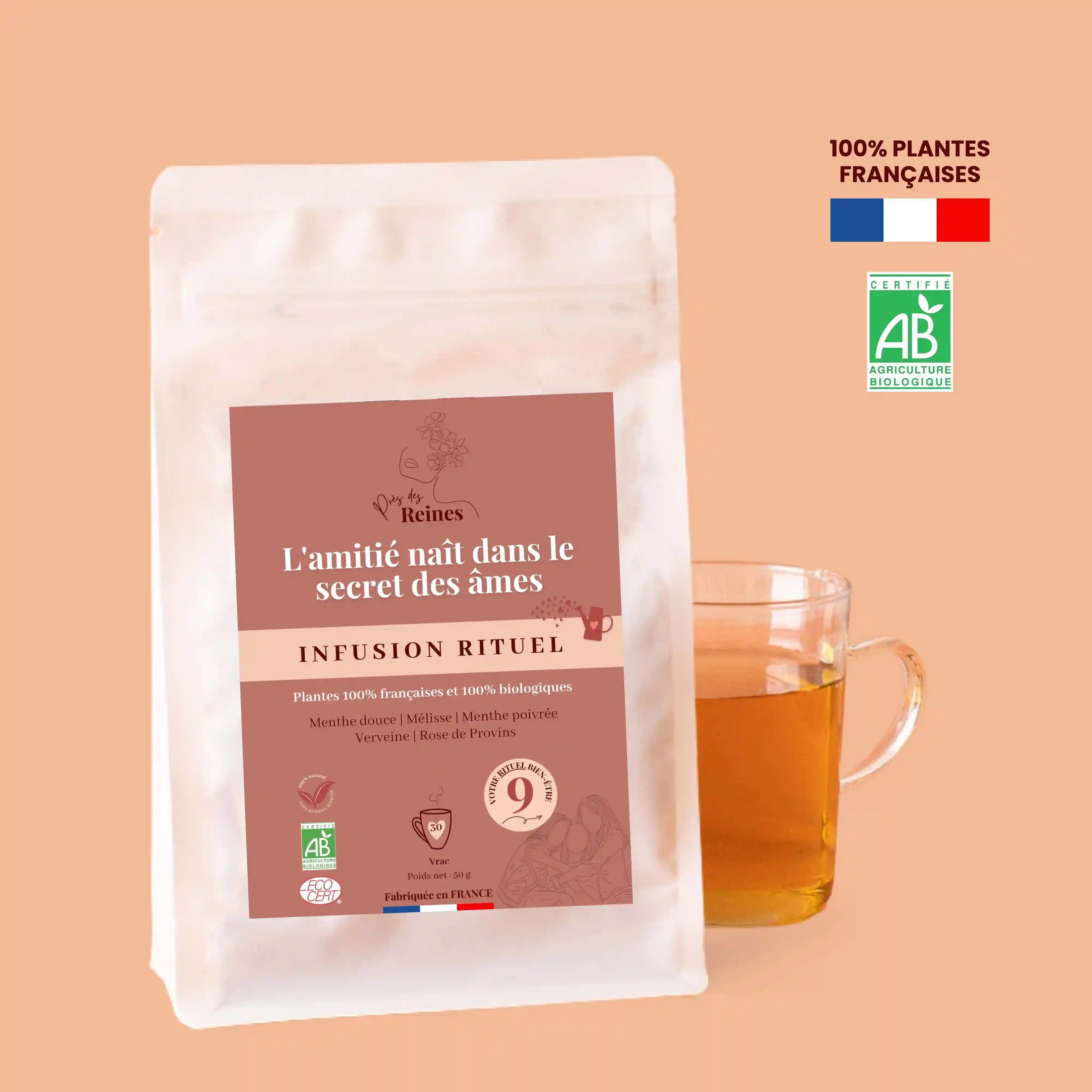 Infusion bio - Entre amies - Près des Reines