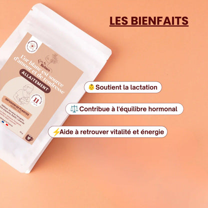 Tisane bio Allaitement - Bienfaits - Près des Reines