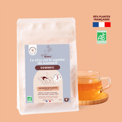 Tisane nuit tranquille bio - Sommeil - Près des Reines